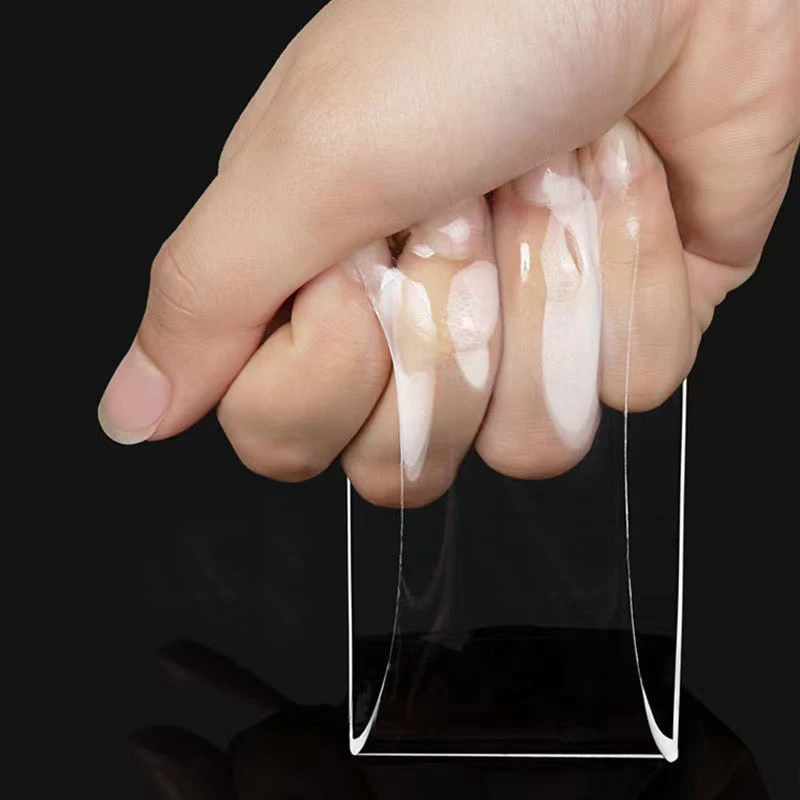 Double Sided Adhesive Tape Strong Transparent Nano Double Sided Sticky Tape Waterproof Reusable Wall Stickers Super Strong