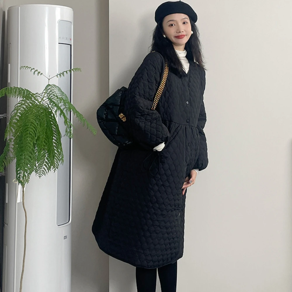 Autumn Winter Fashion Padded Maternity Coats Elegant Loose Outwear Clothes for Pregnant Women Pregnancy photoshoot Coats