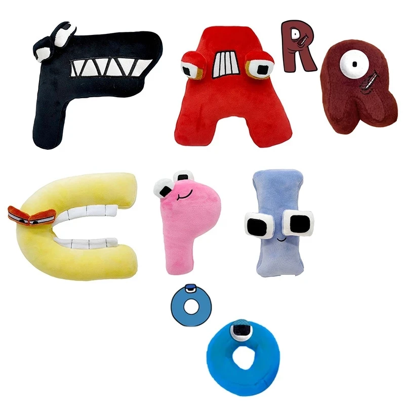 

Новинка набор плюшевых игрушек Алфавит ЛОР игрушка Алфавит ЛОР но мягкие куклы аниме мягкая детская подушка для объятий детский подарок