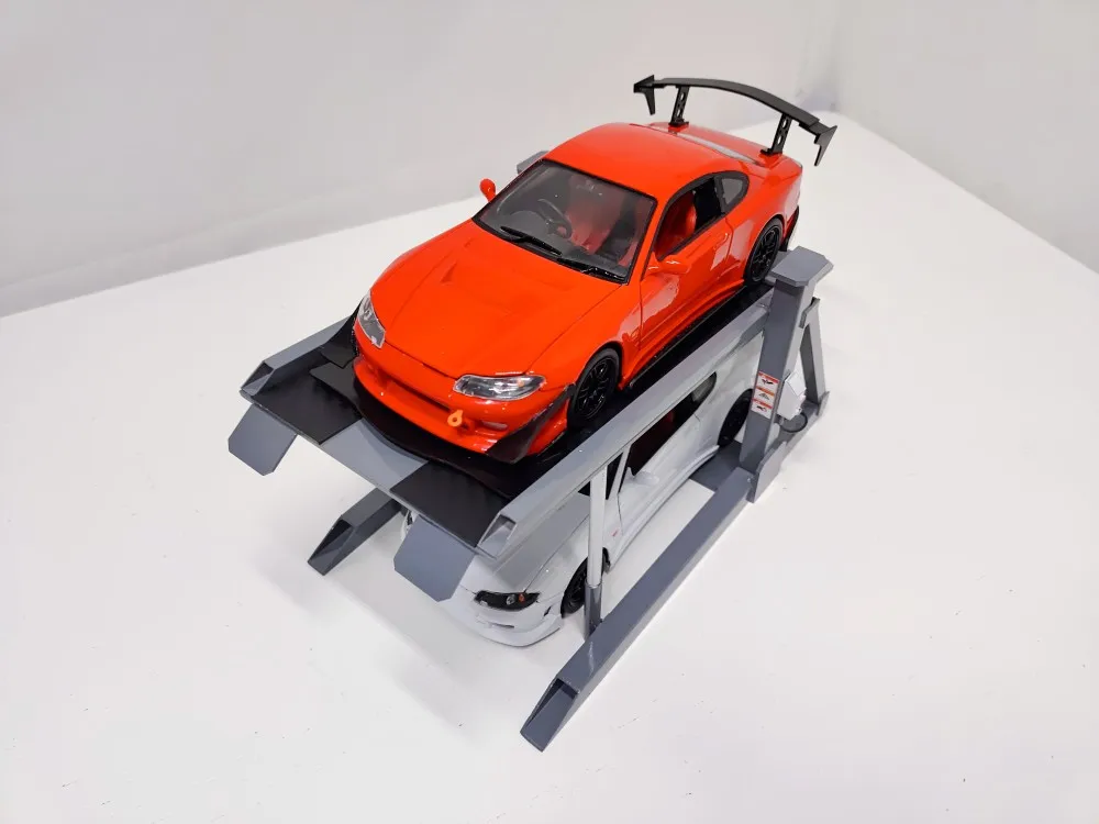 1/18 1/24 1/43 1/64 Japanese Style Lift Scene Prop Model Car Garage Ornaments 3