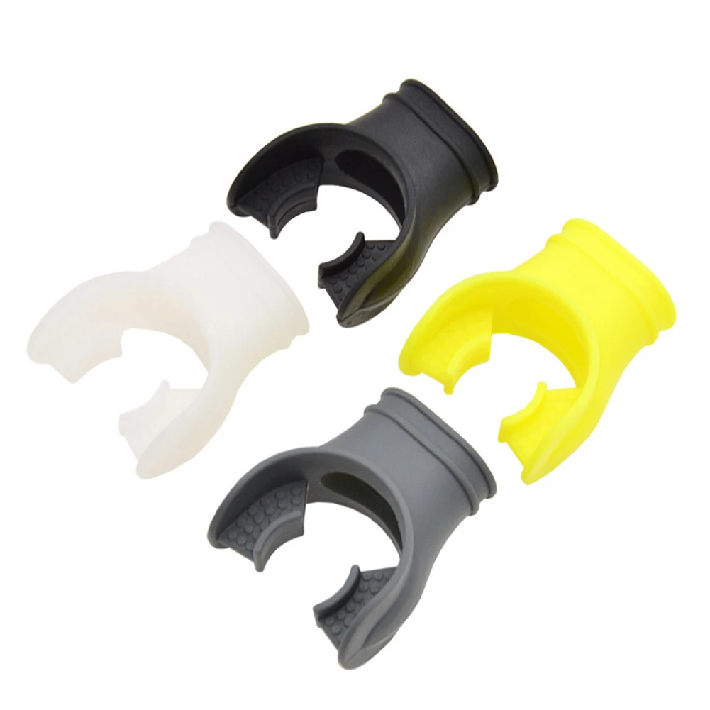 

1pc Food-grade Silicone Mouthpiece Diving Snorkel Mouthpiece Color Second Stage Mouthpiece Snorkeling Equipment 4.8x5.5x2.9CM