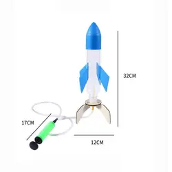 DIY Water Rocket Sprinkler Outdoor Play & Science Experiment Toy Set (One Size)