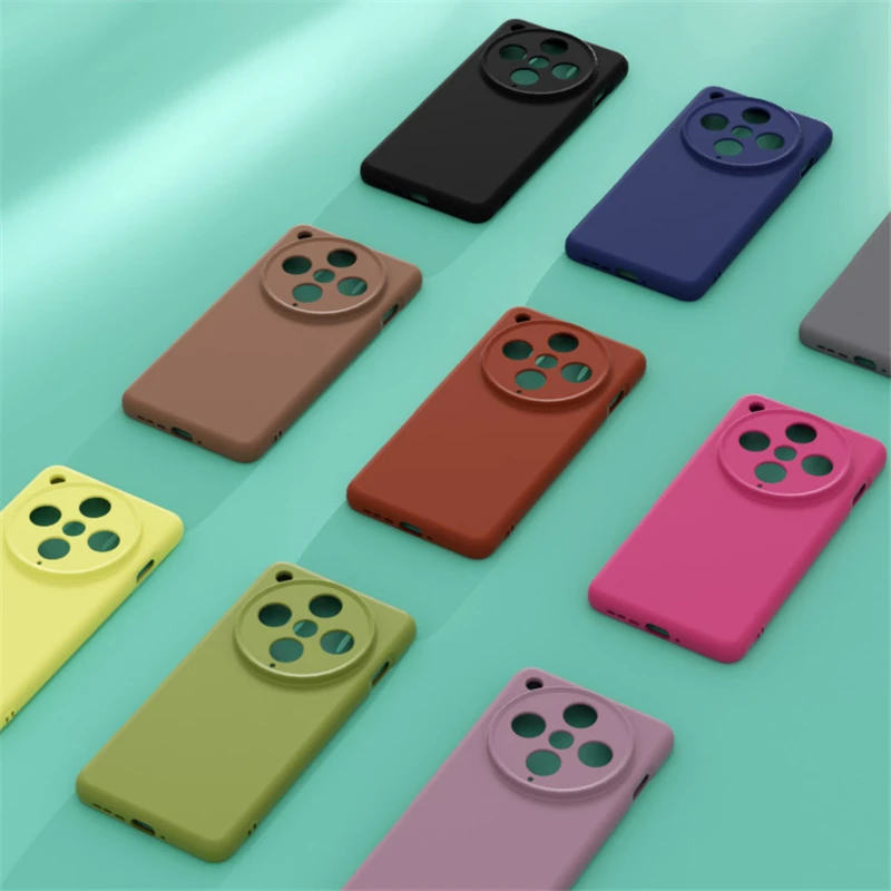 Wireless Charging Soft Liquid Silicone Magnetic Slim Phone Case - Protective Cover