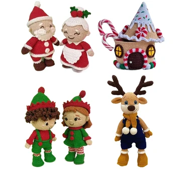 Christmas Crochet Amigurumi Kit 1