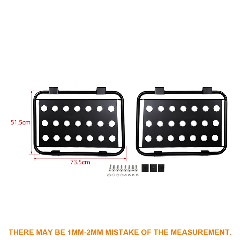 BAWA 스즈키 짐니 2도어 2019 2020 2021 2022 2023 2024 2025 2026 알루미늄 합금 유리 보호 프레임 리어 윈도우 아머 랙