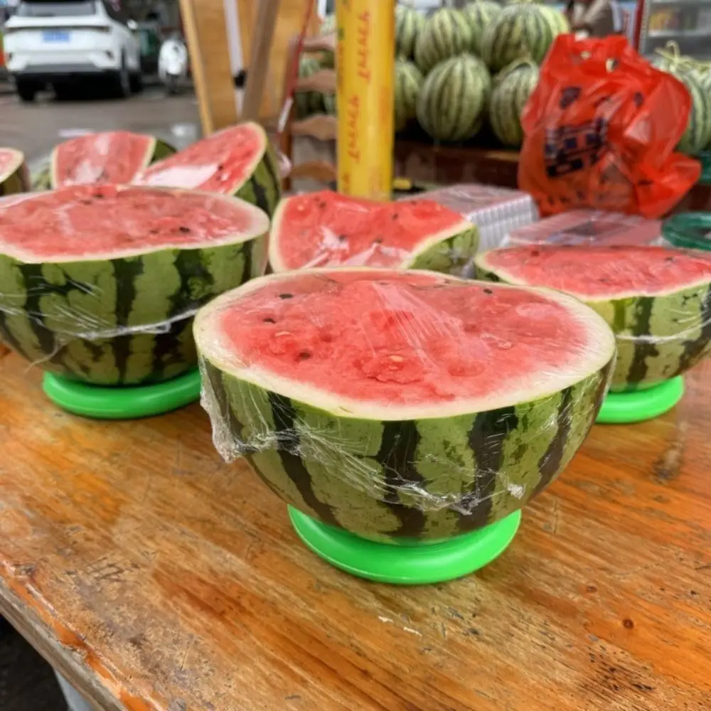 1/5Pcs Durable Anti-Slip Fruit Fixed Ring Wear-resistant Plastic Watermelon Ring Watermelon Holder Base