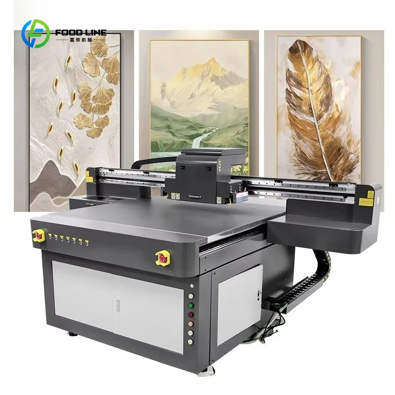 Stampante Digitale UV Flatbed 1313 per Grandi Formati, Macchina per Stampa su Ceramica, Vetro e Metallo Personalizzata - immagine 6