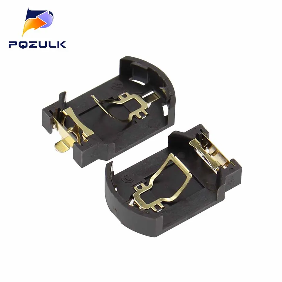 ボタン電池ソケットホルダー、収納ケースボックス、金メッキパッチ、バッテリーオーガナイザー、3v、cr2032、CR2025、BS-10、BS-8、5個  - AliExpress