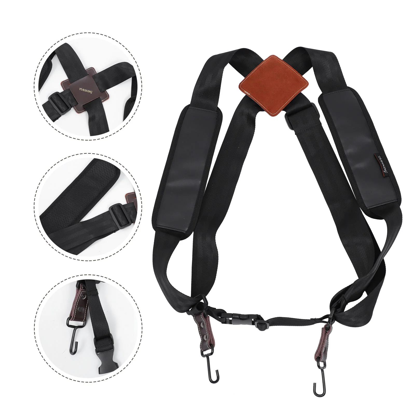 

Artibetter Shoulder Strap Pad Hand Drum Strap Drum Shoulder Strap African Shoulder Strap Double African Hand Drum Snare