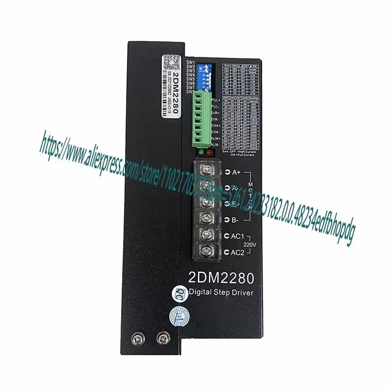 

Warehouse Spot 2DM2280 2-phase NEMA42 NEMA52 Stepper Motor 32bit DSP AC80-220V 8.2A One Year Warranty Fast Shipping
