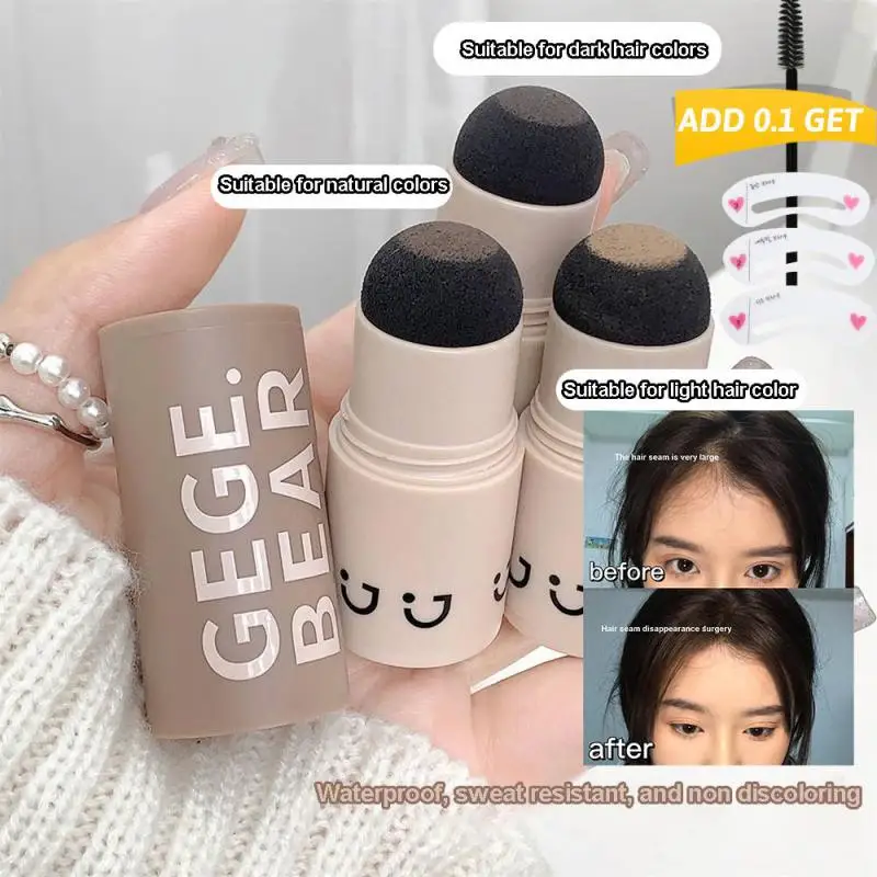 

Hair Line Shadow Stick Hairline Filling Powder Waterproof Hair Edge Shadow Fills Eyebrow Powder Unisex Hair Powder Styling Tools