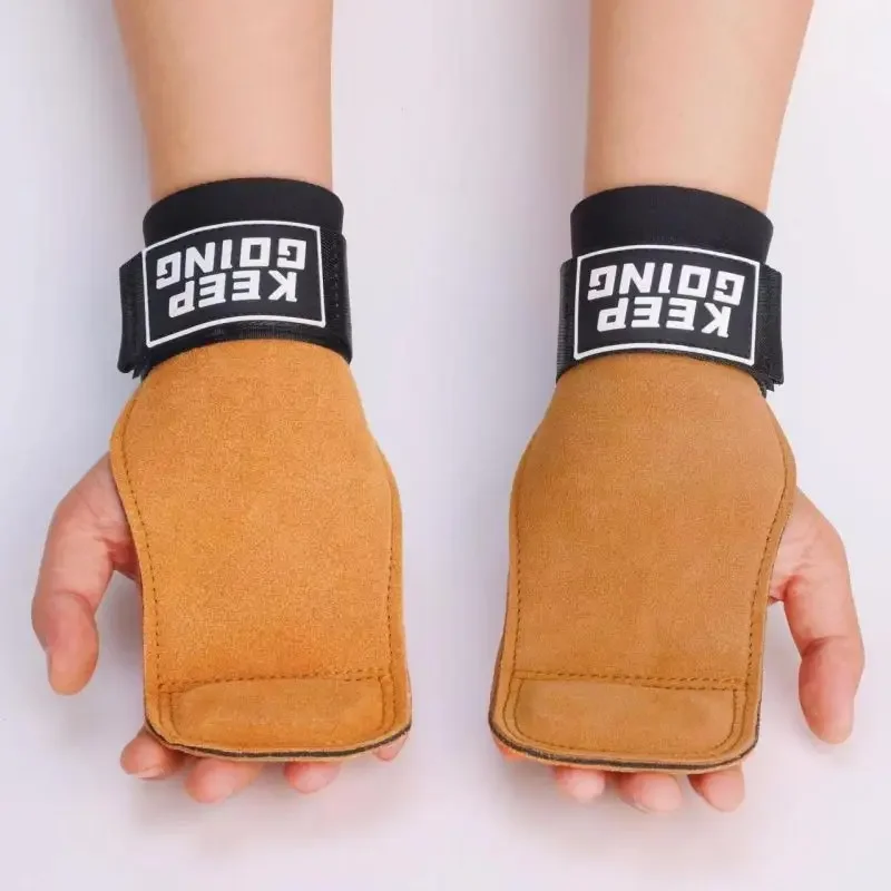 1Piece Wrist Support Gloves Fitness Pull-up Assist Belt Pull-up Wrist Grip Belt Push-pull Back Auxiliary Horizontal Bar