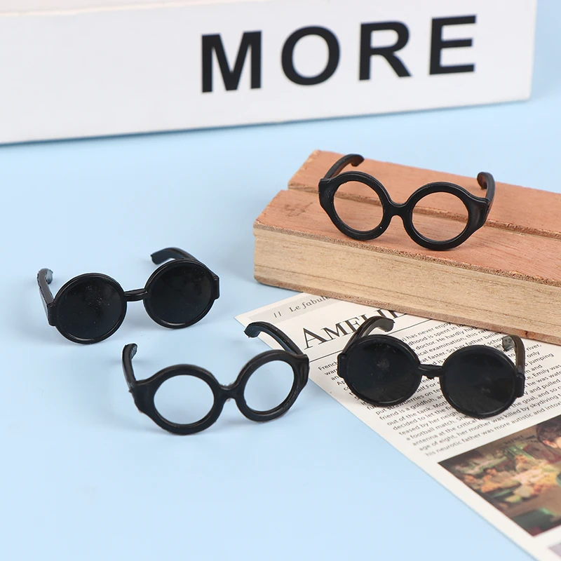 20pcs Sunglasses Props Mini Glasses Toys For 1:6 Doll Toys Dollhouse Sunglasses Costume Props