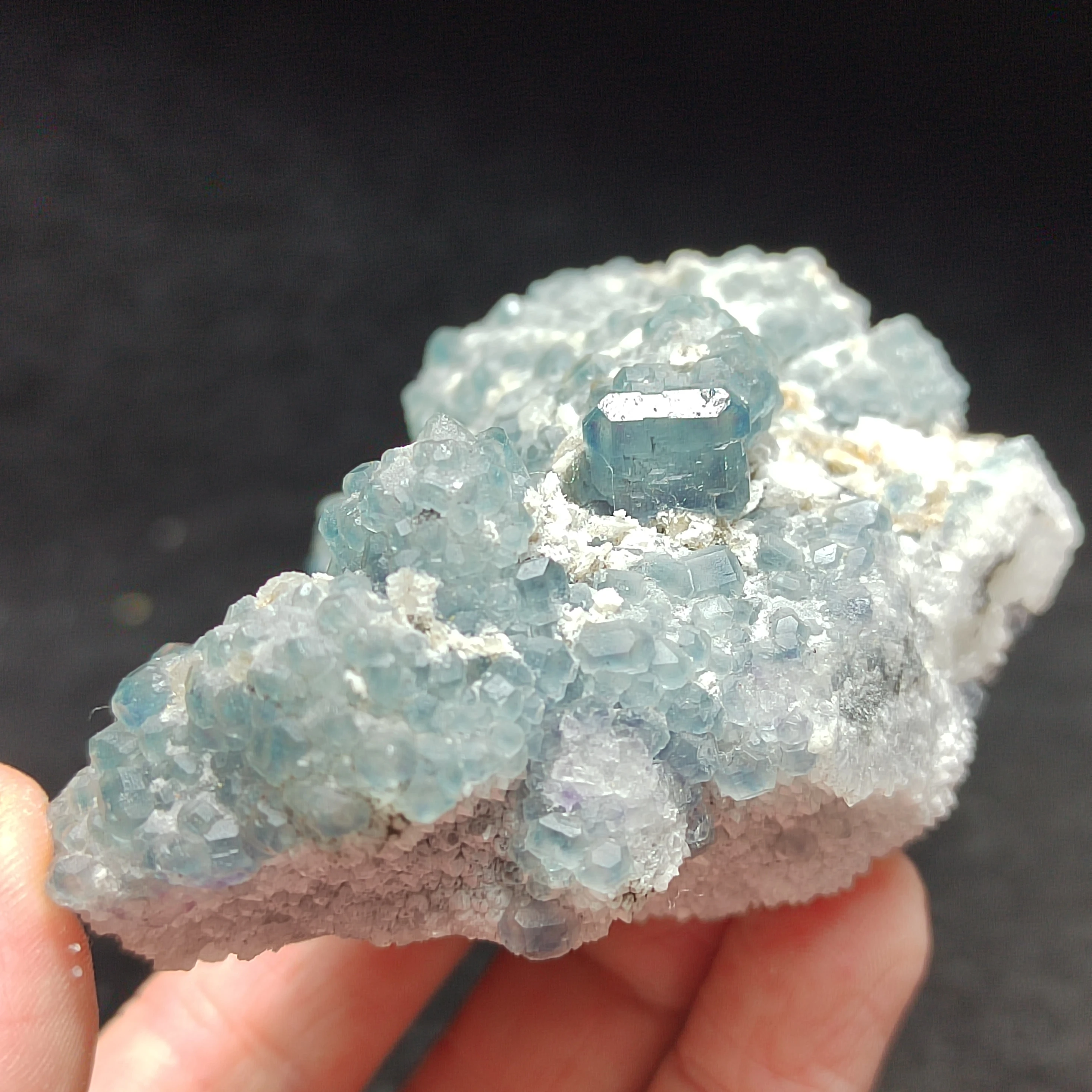 

178g100% natural rare blue green fluorite cluster mineral crystal specimen stone and Crystal Healing Crystal