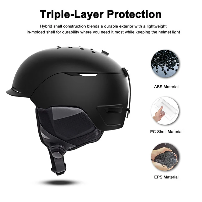 MONU Sports Ski Helmet Image 6