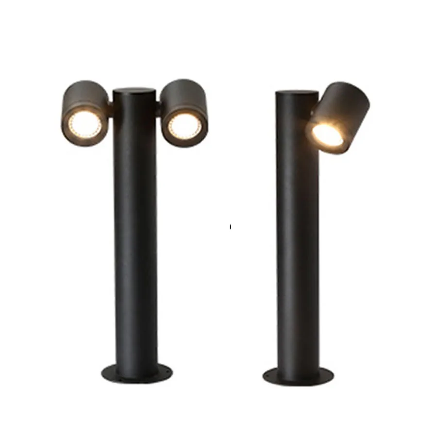 

Waterproof GU10 12W LED Garden Pathway Lawn Light Aluminum Pillar Light Outdoor Courtyard Villa Landscape Bollards Lamps