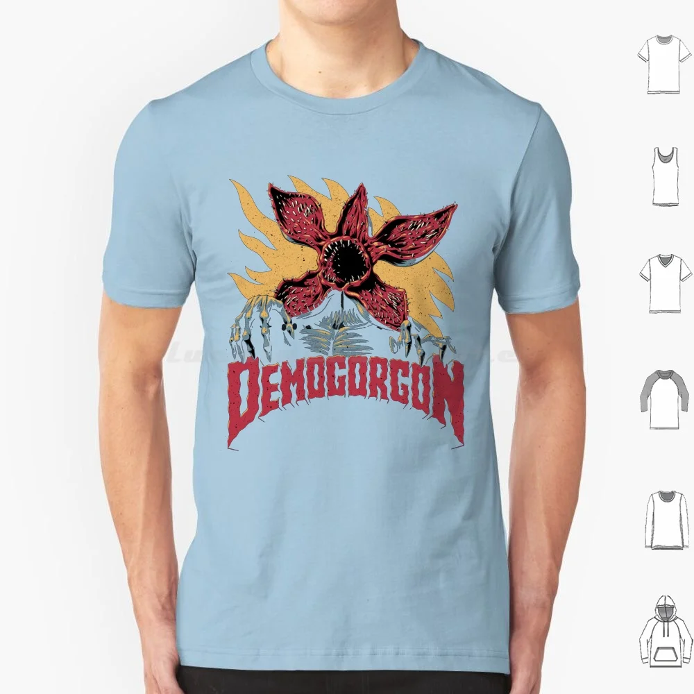thumbnail image 1 of Camiseta Demogorgon 6Xl Algodón Cool Tee Demogorgon Once Netflix Dustin Stranger Mike Cosas Lucas Upside Down 80S Tv Horror, 1 of 5