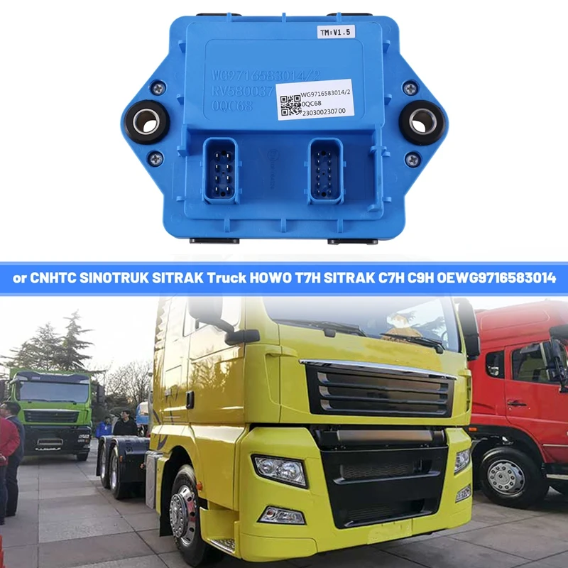 

Модуль прицепа автомобиля для CNHTC SINOTRUK SITRAK Truck HOWO T7H SITRAK C7H C9H номер детали: WG9716583014