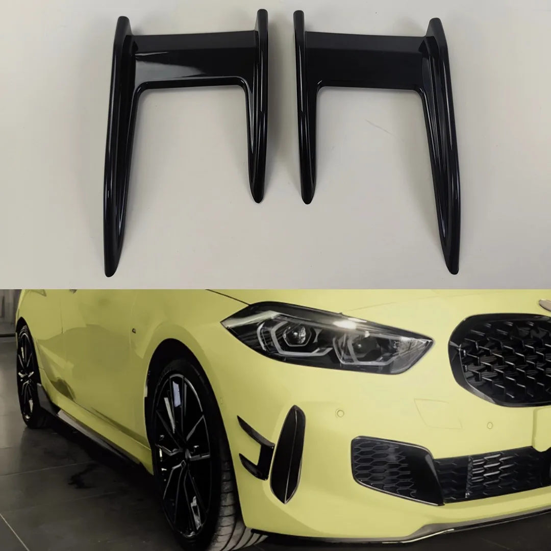 BMW 1시리즈 F40 118i M135i 128ti 120d 2020-2023용 프론트 범퍼 사이드 스플리터 바디킷 튜닝 스타일링 액세서리 익스텐션
