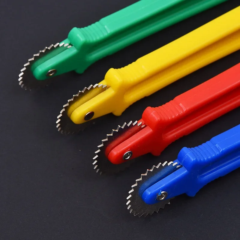 1 Pc Plastic Leather Overstitch Wheel Paper Perforating Tool