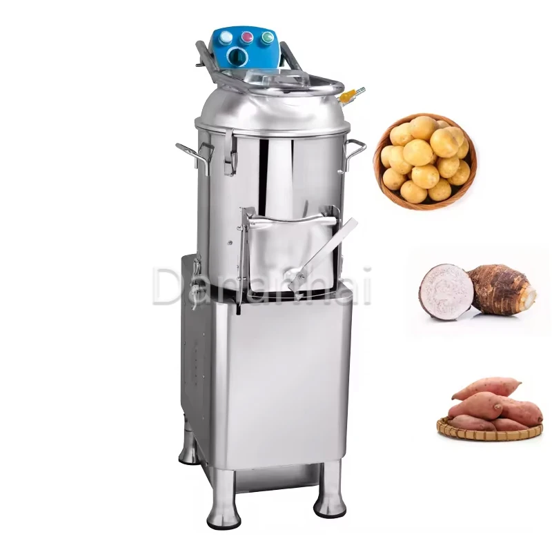 Potato Peeling Machine Multi Functional Taro And Sweet Potato Peeler Industrial Electric Potato Cleaning And Peeling Machine