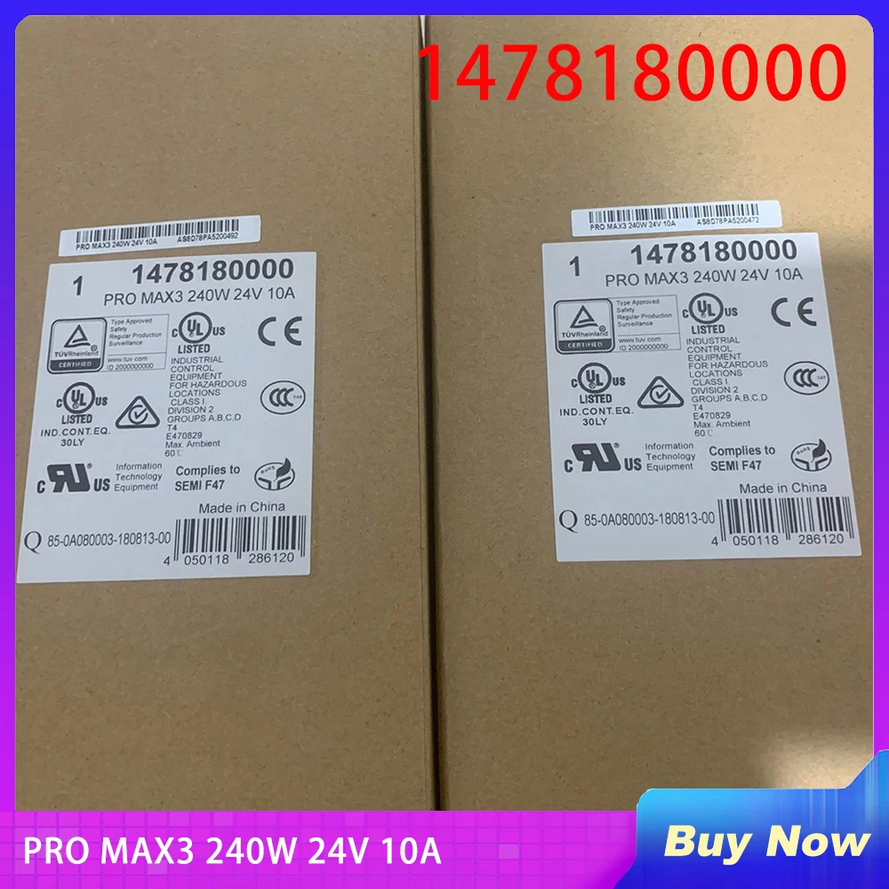 

1478180000 For Weidmuller PRO MAX3 240W 24V 10A Switching Power Supply 24 V