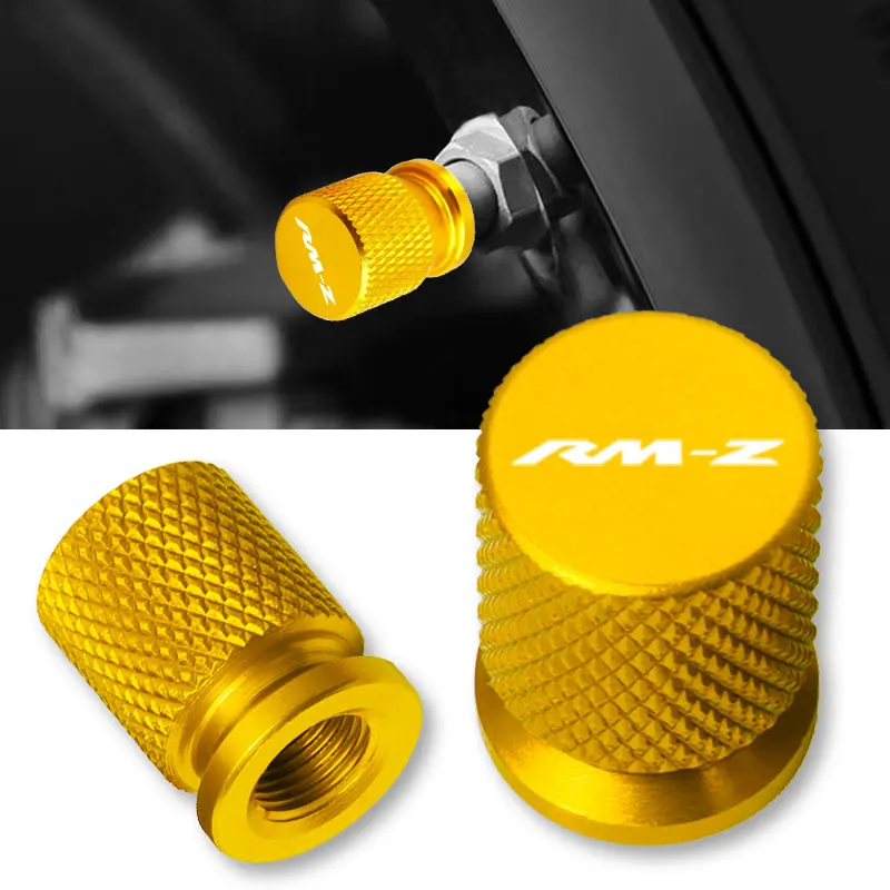 

Motorcycle Aluminum Wheel Tire Valve Stem Caps Cover For SUZUKI RMZ250 RMZ450 DRZ400SM RMZ 250 450 DRZ 400 2004-2008 2010-2016