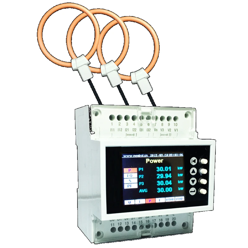 

ME631 Three-Phase Multifunction Meter/Power Quality Analyzer Coil Meter