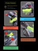Dinosaur EVA Suction Cup Soft Bullet Gun Toy, Aerodynamic Dual Ballistic Launcher For 8+ Some Accessories Random 3
