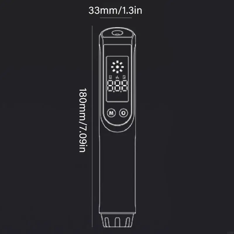 Digital Breathalyzer with Voice Broadcast Alcohols Tester Accurate Alcohols Meter Large Screen Meter