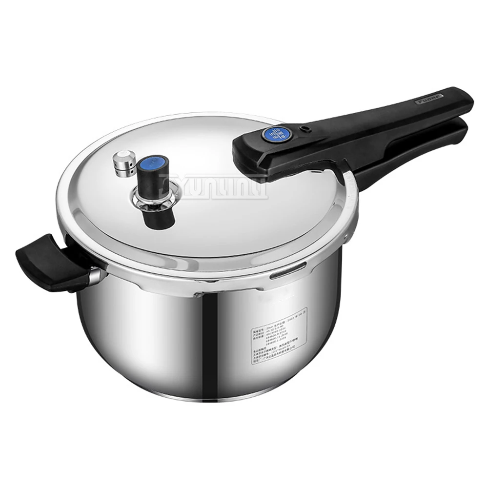 Stainless Steel Kitchen Gas Pressure Cooker Household Gas Induction Cooker Universal Explosion Proof Cooking Pot