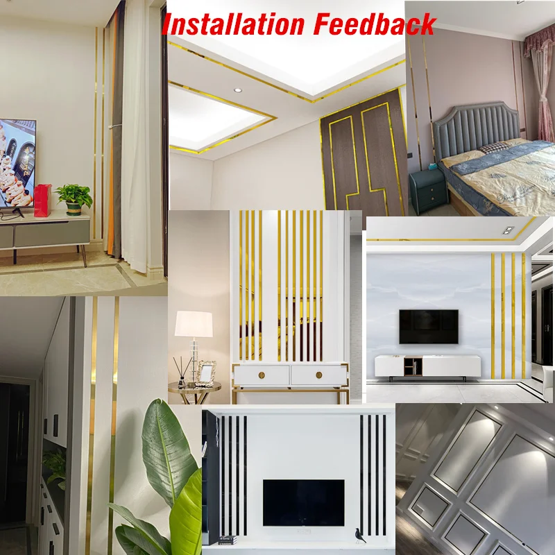 Autocollant Murale Décoratif Stainless - Achat En Ligne