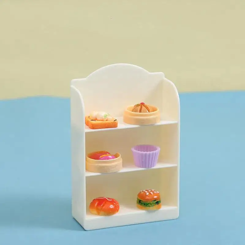 1:12 Dollhouse Miniature Supermarket Shelf Display Stand Storage Rack Scene Decor Toy Doll House Accessories