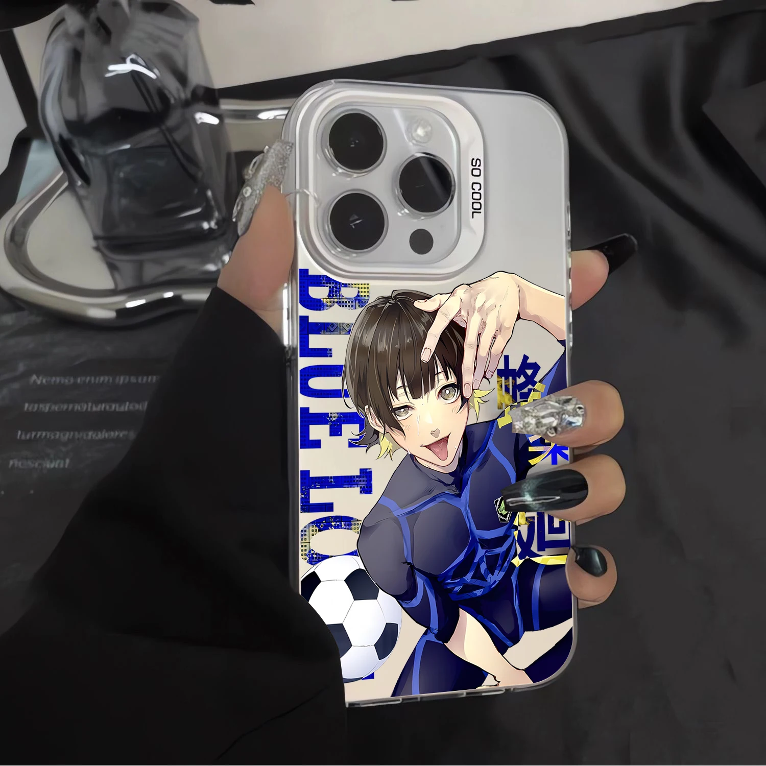 Japan Anime Blue Lock Phone Case For iPhone 15 14 13 12 11