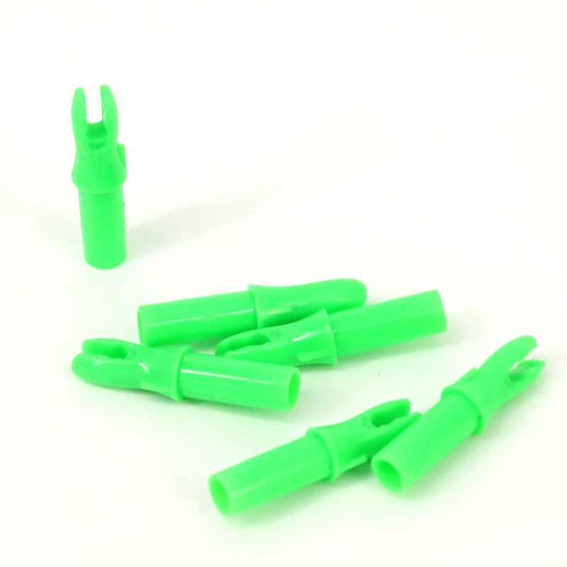 Archery arrow nocks 50pcs Archery Arrow Internal Nocks For ID 6.2mm Carbon Fiberglass Arrow Shaft DIY Archery Accessories