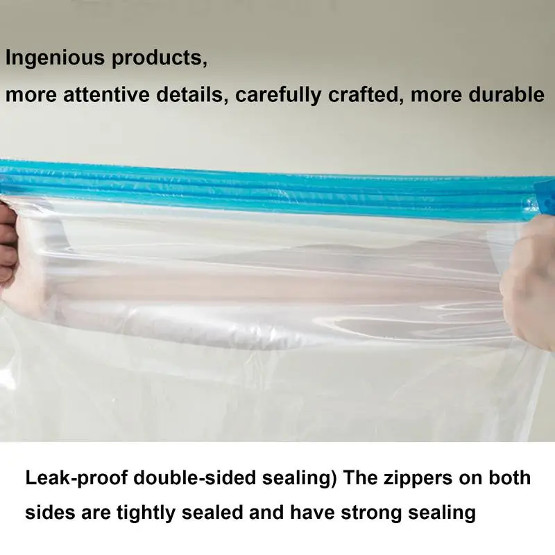 Bags For Vacuum Storage Comforter Storage Bags Compression Sealed Bags With Hand Pump Storage Bags For Clothes Comforters 4