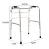 Lightweight Aluminium Frame Adult Walk Aid Walker with Wheel or without Wheel for Disabled 2