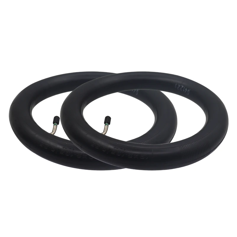 12.5-Inch Inner Tube with 45-Degree Bent Valve for Bikes and Electric Scooters