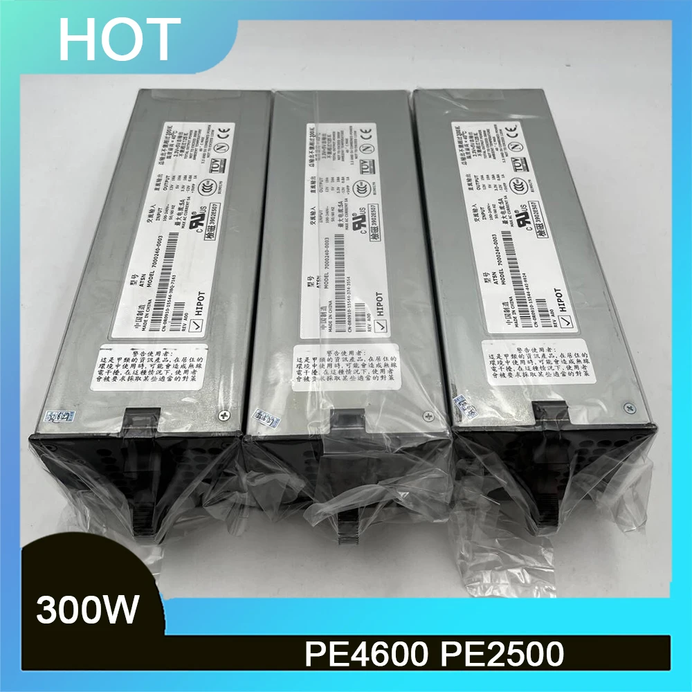 1PCS Server Power Supply For DELL PE4600 PE2500 0HD444 0R0910 06F777 041YFD 300W 7000240 0003 7000240