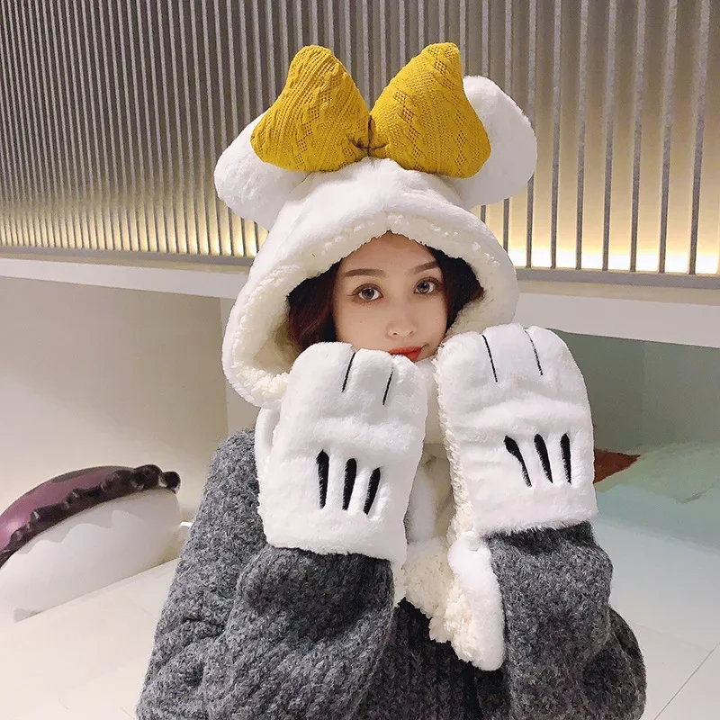 Gloves Mickey Mouse Winter Hat Disney Baby Boys' Mickey Mouse Cold