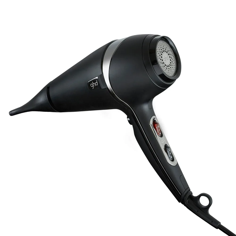 Air Hair Dryer &mdash; 1600w Professional Blow Dryer, Salon Strength Motor, Concentrator Nozzle, Adjustable