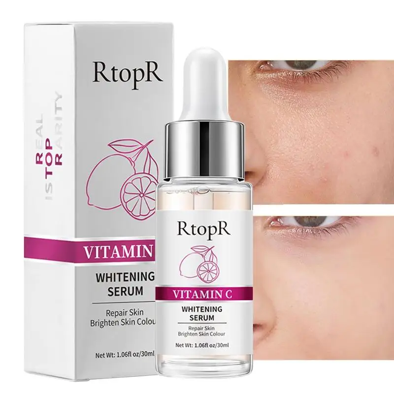 

Vitamin C Brightening Serums Face Fine Lines Repairing Lightening Moisturizing Essence 30ml Vitamin C Serums For Glowing Face