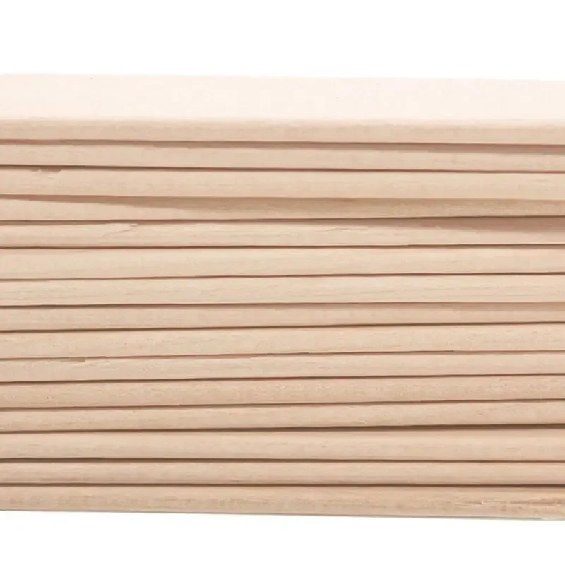 Ice Cream Sticks 50pcs Natural Wooden Ice Cream Popsicle Sticks Wood Stick Ice Cream Spoon Hand Art Cube Lollipop Cake Tools 93mm