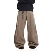 PFNW American Vintage Baggy Pleated Loose Wide Leg Scimitar Suit Pants Men's Simple Micro Lounge Pants Spring 2025 New 28W5992 5