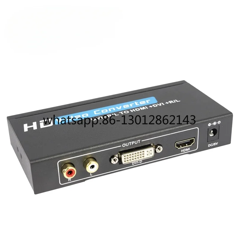 DVI-HDMI 변환기 오디오 및 비디오 인베더(LR 포함)