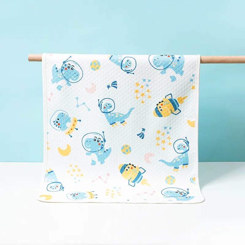 Five-layer Baby Waterproof and Breathable Washable Diaper Pad Double Bed Urine Mattress for Newborn Babies in Summer