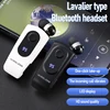 S90 Bluetooth Headset Clip Ears In Lotus With Wire Headphone Retractable Wire Stereo Handsfree Earbuds Ear Blues For Phone 2