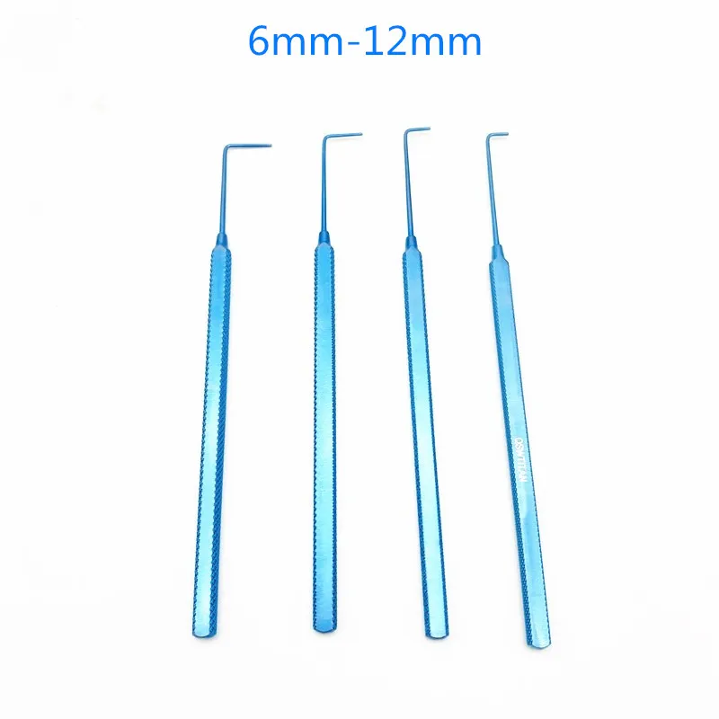 

Ophthalmology Strabismus Pull Hook Titanium Ophthalmic Hook Strabismus Hook Non-porous Round Head Muscle Hook