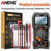 ANENG SZ06 Multimeter Diode Ohm Professional Smart Mini Multimetro Counts Digital AC/DC Voltage DC Current Tester Tools