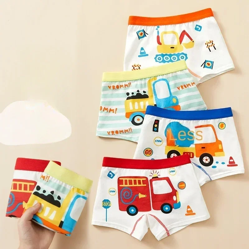 Boys Boxers 2pcs Children Underwear For Kids